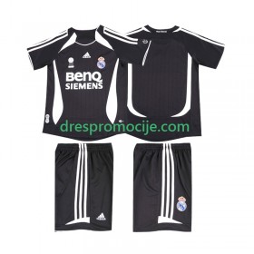 Real Madrid 2006 2007 Dres Retro Dječji Gostujući Kratkih Rukava